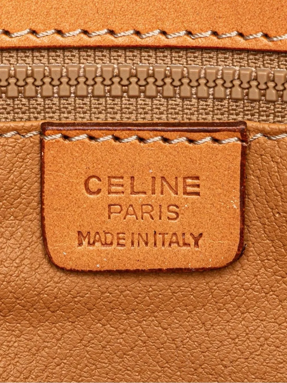 Celine Pre-Owned • 1993 Macadam Coated Canvas clutch bag